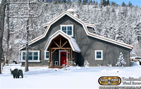 Barn Home Living Sand Creek Post And Beam Traditional Wo Flickr