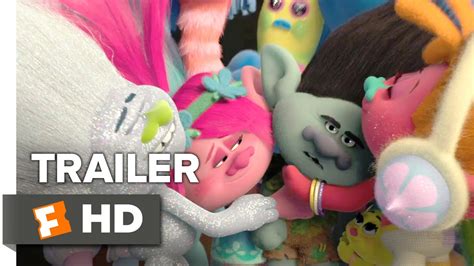 Trolls Official Trailer 2 2016 Justin Timberlake Movie Youtube