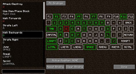 112x Keyboard Wizard Key Conflict Helper Minecraft Mods