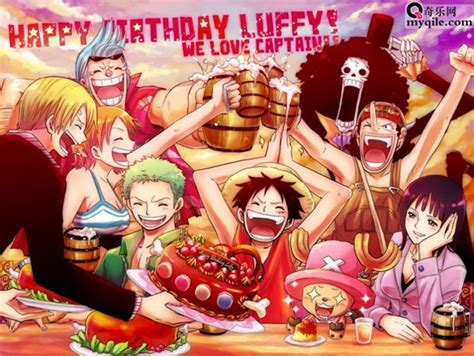 Happy Birthday Captain One Piece Birthdays Luffy One Piece Movies