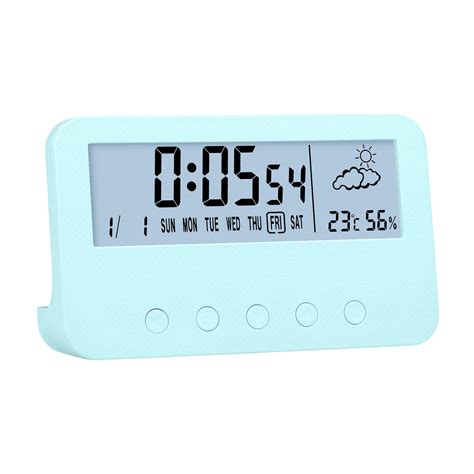 Buy Ginzer Digital Alarm Clock Battery Powered Operated Desk Alarm