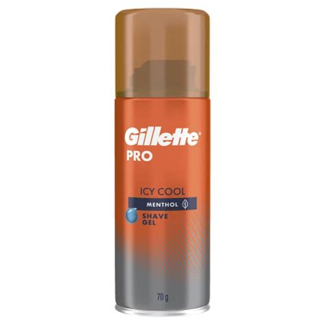 Buy Gillette Pro Icy Cool Shaving Gel 70g Online