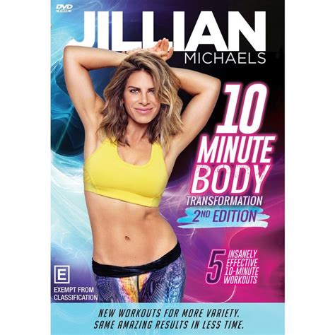Jillian Michaels Body Transformation Second Edition Dvd Big W Transformation Body Jillian
