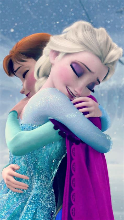 Frozen Elsa And Anna Phone Wallpaper Frozen Photo 39339934 Fanpop