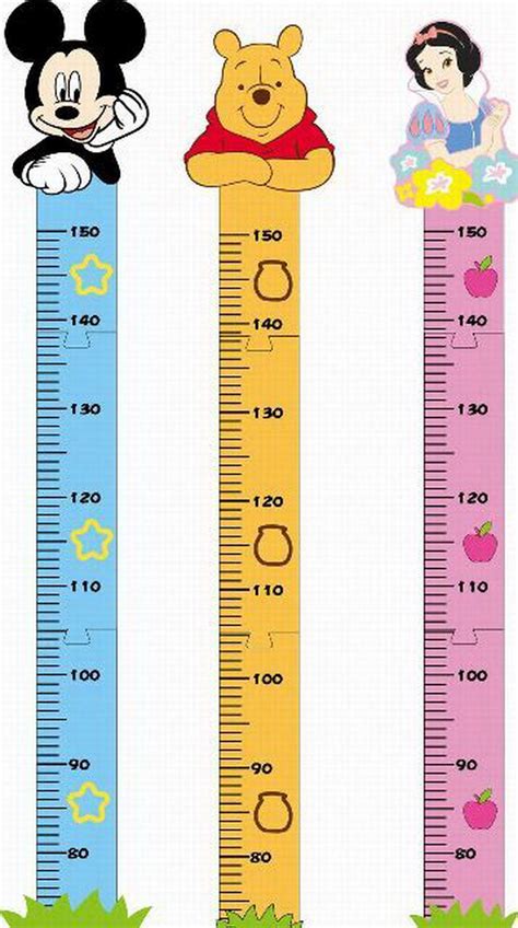 New Design Kids Growth Chartheight Measurement Wall