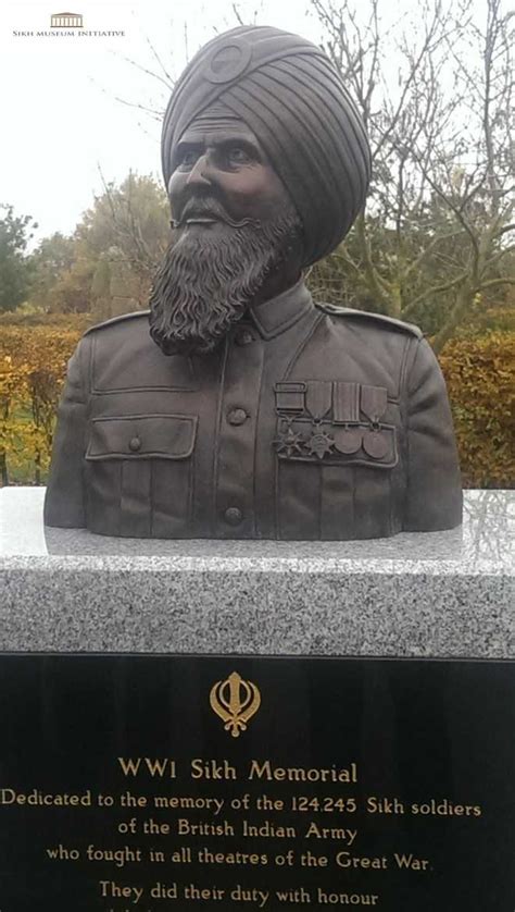 Support Swells For National Sikh U00 War Memorial In Central London The Tribune India