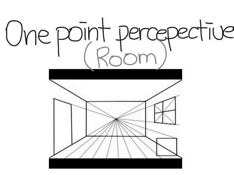 How To Draw A Bedroom In One Point Perspective Youtub