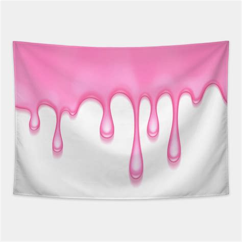 Pink Melting Ice Cream Ice Cream Tapestry Teepublic