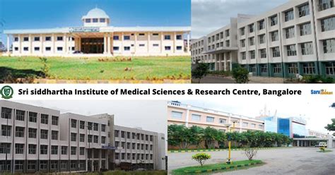 Sri Siddhartha Medical College Bangalore Fees Cutoff And Admission 2022 23