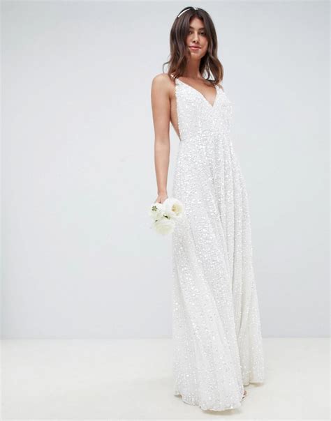 Https://tommynaija.com/wedding/asos Sequin Wedding Dress