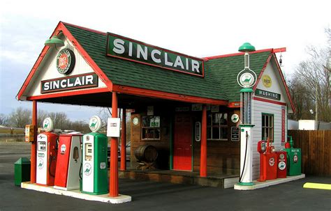 Just A Car Guy Ever Wonder Where Sinclair Gas Stations Originated From