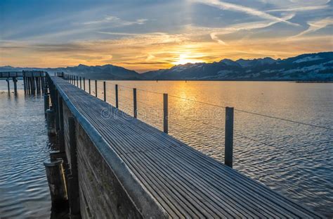 Rapperswil And Lake Zurich Stock Photo Image Of Switzerland 39737874