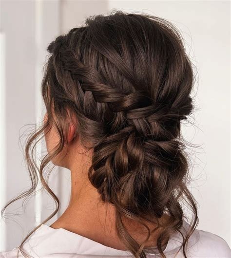 50 pretty bridesmaid hairstyles that are trendy in 2024 hair adviser braided bun hairstyles