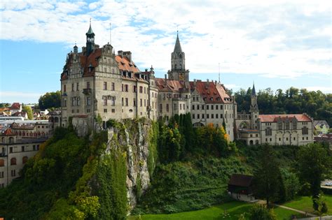 Castle Sigmaringen Seen From Mühlberg On Castles Ruins And Palaces