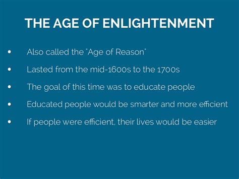 Age Of Enlightenment By Carmen Sanchez