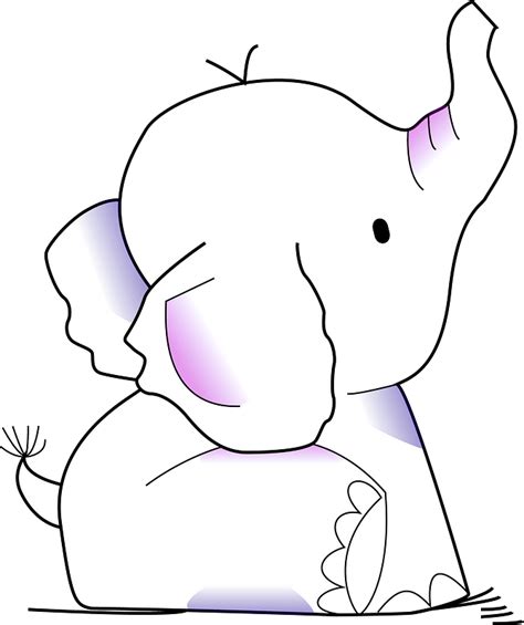 Cute Baby Elephant Clipart Free Download Transparent Png Creazilla