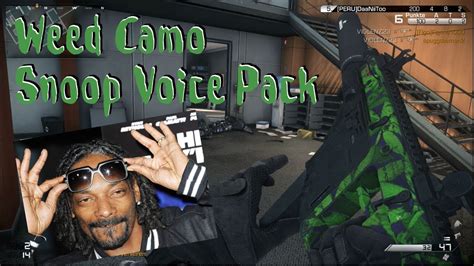 Cod Ghosts Ffa Weed Camo Snoop Voice Pack Deutsch Full Hd
