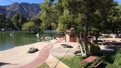 A Beautiful Day At Mountain Lakes Resort Lytle Creek California On