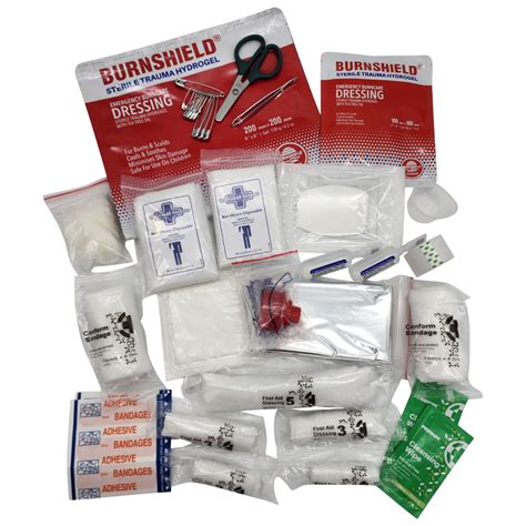 Motorist First Aid Kit Deluxe Safety Signs And Equipment