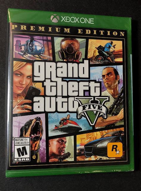 Grand Theft Auto V Gta V Gta 5 Premium Edition Xbox One New