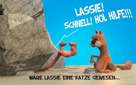 Lassie Cat Von Rüsselhase Natur Cartoon Toonpool