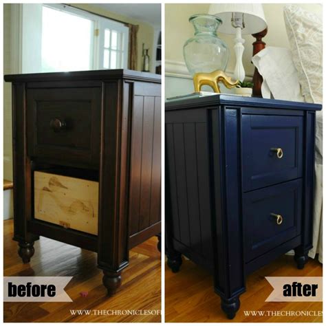 ( 3.5) out of 5 stars. Navy Blue Nightstand - The Chronicles of Home
