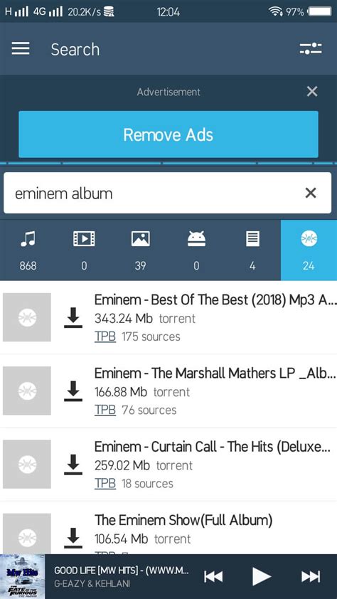 When downloading torrents from a free torrent tracking website there is no way to guarantee the quali. The 5 Best Music Downloader Apps for Android ...