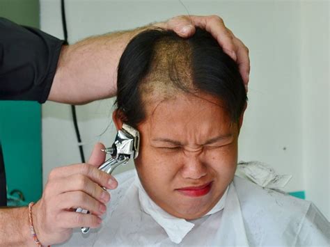 Girl Forced Headshave A Photo On Flickriver