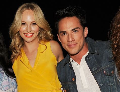 The Vampire Diaries Candice King And Michael Trevino Filmed An