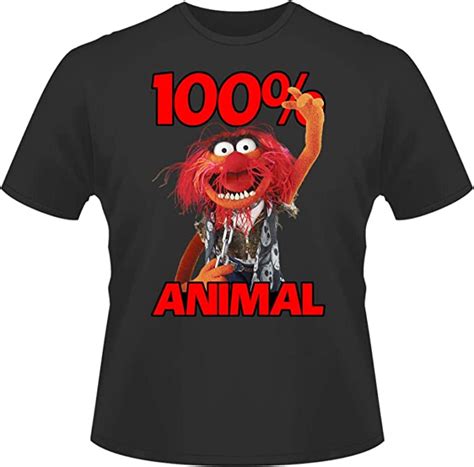 Muppets 100 Animal T Shirt Boys Girls Kids Cartoon Short Sleeve Cotton