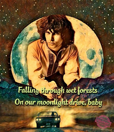 The Doors Jim Morrison Moonlight Drive Art Jim Morrison Poetry Jim