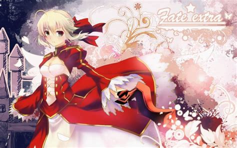 Fate Stay Night Saber Fate Extra Saber Extra Fate Series