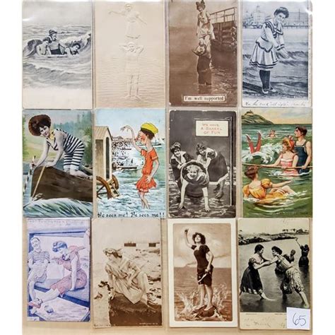Bathing Beauties Beaches 55 Postcards Mary L Martin Ltd