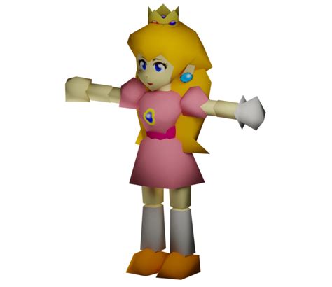 Nintendo 64 Mario Golf Princess Peach The Models Resource