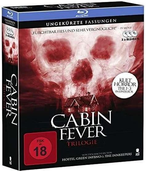 cabin fever 1 3 blu ray blu ray dvd s