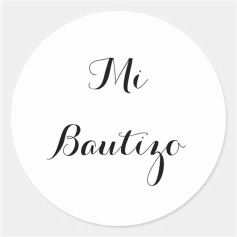 Mi Bautizo Stickers