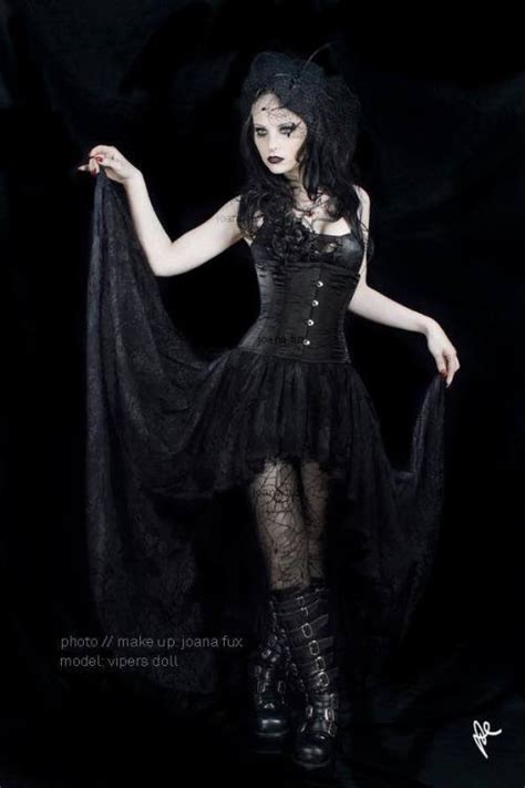 Model Vipers Doll Photoretouchmua Joana Fux Gothic And Amazing
