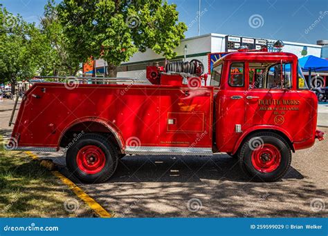 1961 Jeep Forward Control Fc 170 Fire Truck Editorial Stock Image