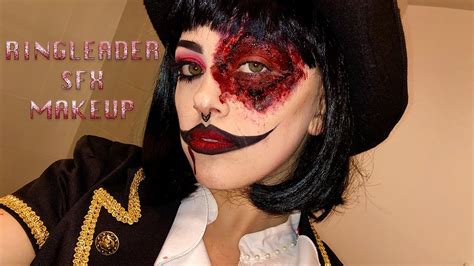 Ringleader Sfx Makeup Tutorial Youtube