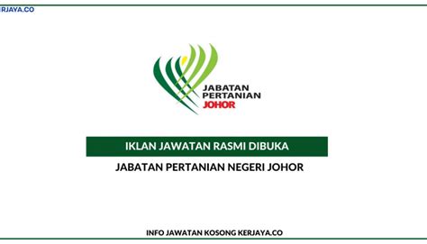 Check spelling or type a new query. Jabatan Pertanian Negeri Johor • Kerja Kosong Kerajaan