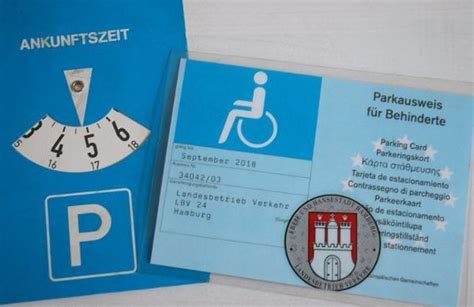 Parkerleichterungen Und Sonderparkausweis Für Schwerbehinderte Menschen