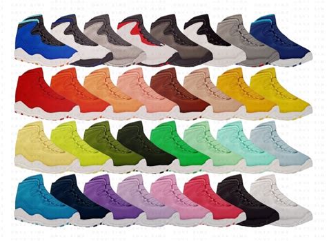 Sims 4 Jordan Cc Shoes Sneakers Sims 4 Updates Best Ts4 Cc