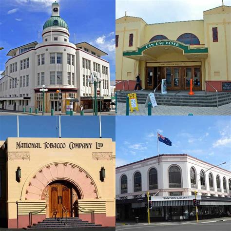 Art Deco Napier New Zealand Travelkiwis