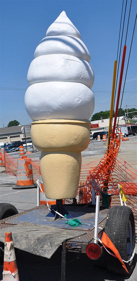 Giant Ice Cream Statues