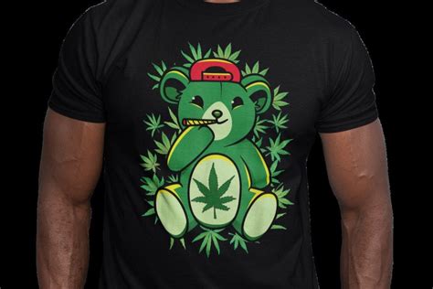 Weed Funny Weed Care Bear Men S Tshirt Etsy Canada