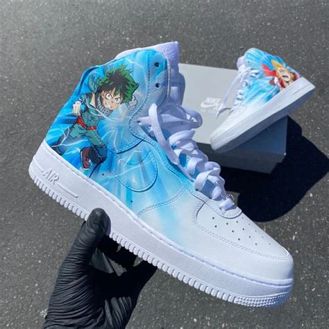 Custom Anime Nike Shoes Custom Anime Shoes Etsy Check Out Our Anime