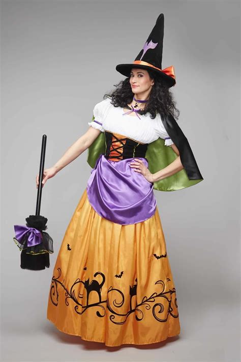 Vintage Witch Costume Kids Witch Costume Diy Halloween Witch Cute