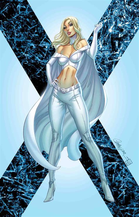 Aug X Men Black Emma Frost By J Scott Campbell Poster Previews World
