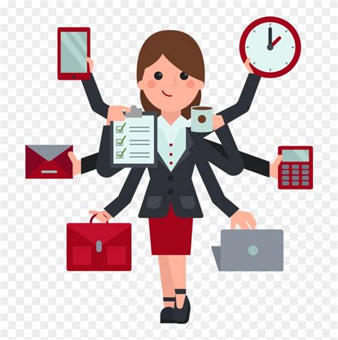 Staff Clipart Administrative Staff Personal Assistant Cartoon Hd Png Download 1023x782