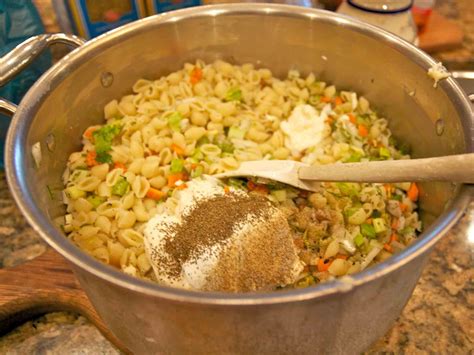 Drain and rinse in cold water. Classic Macaroni Salad